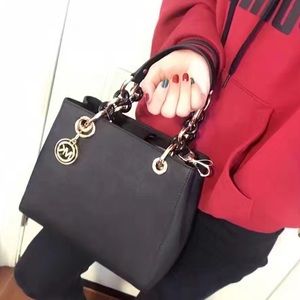 MK Cynthia Leather Satchel
